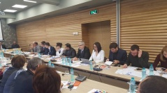 9. новембар 2017. Председник Одбора за људска и мањинска права и равноправност полова Мехо Омеровић на конференцији у Кишињеву